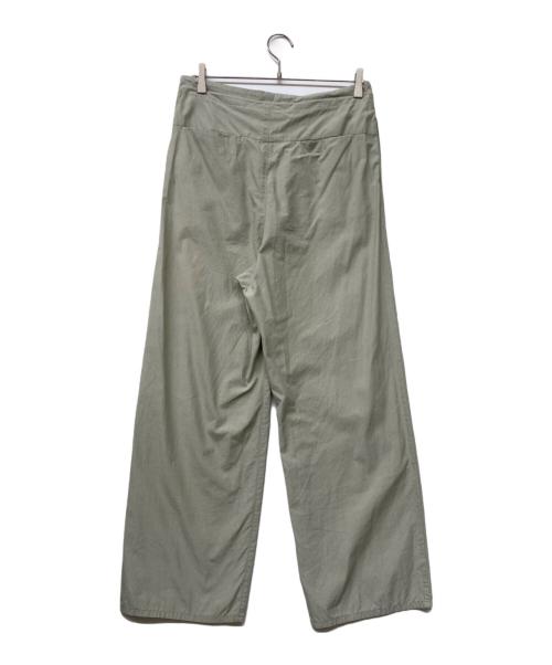 AURALEE（オーラリー）AURALEE (オーラリー) WASHED FINX TWILL EASY WIDE PANTS/ウォッシュド フィンクス ツイル イージー ワイド パンツ ベージュ サイズ:SIZE 0の古着・服飾アイテム