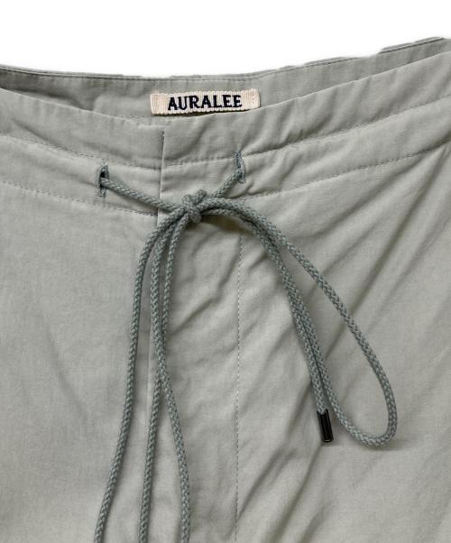 AURALEE（オーラリー）AURALEE (オーラリー) WASHED FINX TWILL EASY WIDE PANTS/ウォッシュド フィンクス ツイル イージー ワイド パンツ ベージュ サイズ:SIZE 0の古着・服飾アイテム