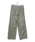 AURALEE (オーラリー) WASHED FINX TWILL EASY WIDE PANTS/ウォッシュド フィンクス ツイル イージー ワイド パンツ ベージュ サイズ:SIZE 0：7000円