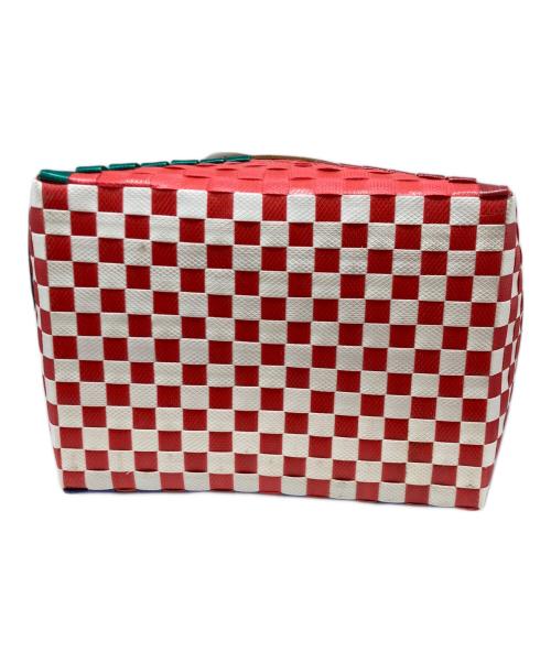MARNI（マルニ）MARNI (マルニ) MARNI MARKET BASKET BAG(マルニ マーケット バスケット バッグ) レッドの古着・服飾アイテム