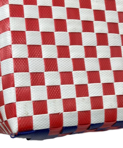MARNI（マルニ）MARNI (マルニ) MARNI MARKET BASKET BAG(マルニ マーケット バスケット バッグ) レッドの古着・服飾アイテム