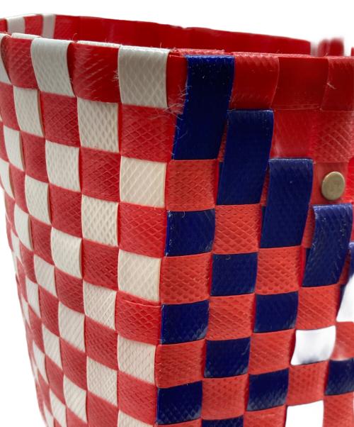 MARNI（マルニ）MARNI (マルニ) MARNI MARKET BASKET BAG(マルニ マーケット バスケット バッグ) レッドの古着・服飾アイテム