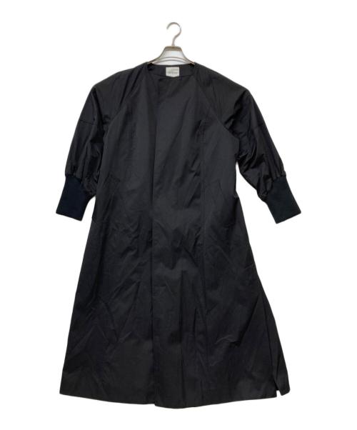 Acuta（アクータ）Acuta (アクータ) 袖リブバックルベルトコート ブラック サイズ:Freeの古着・服飾アイテム