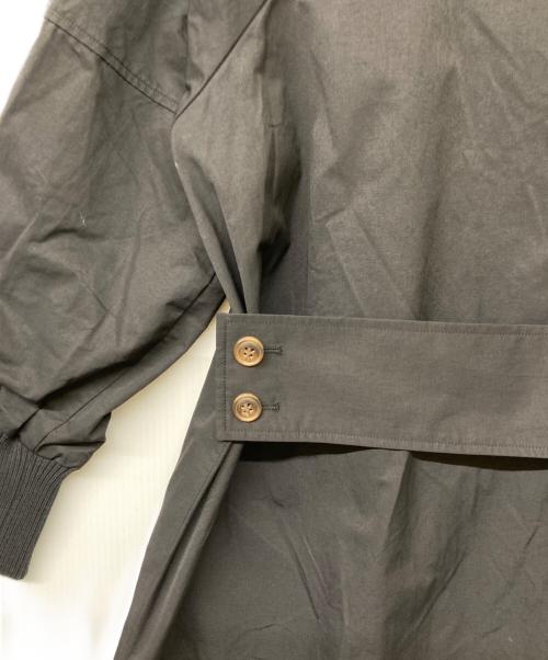 Acuta（アクータ）Acuta (アクータ) 袖リブバックルベルトコート ブラック サイズ:Freeの古着・服飾アイテム
