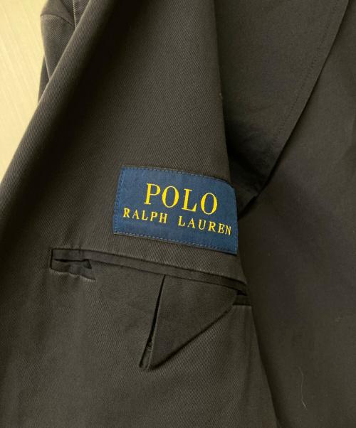 POLO RALPH LAUREN（ポロ・ラルフローレン）POLO RALPH LAUREN (ポロ・ラルフローレン) Polo ストレッチチノスーツジャケット ネイビー サイズ:Mの古着・服飾アイテム