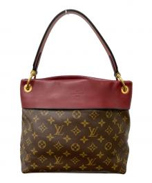 LOUIS VUITTON（ルイ ヴィトン）の古着「モノグラム テュイルリーブザス ハンドバッグ」｜レッド×ブラウン