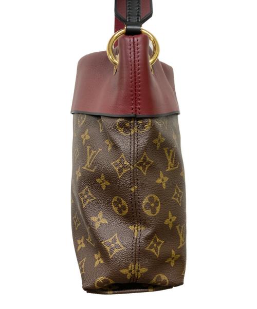 LOUIS VUITTON（ルイ ヴィトン）LOUIS VUITTON (ルイ ヴィトン) モノグラム テュイルリーブザス ハンドバッグ レッド×ブラウンの古着・服飾アイテム