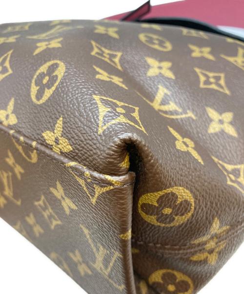LOUIS VUITTON（ルイ ヴィトン）LOUIS VUITTON (ルイ ヴィトン) モノグラム テュイルリーブザス ハンドバッグ レッド×ブラウンの古着・服飾アイテム