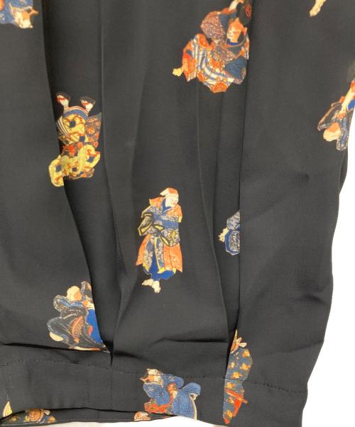 &ellecy（アンドエルシー）&ellecy (アンドエルシー) 総柄パンツ ブラック サイズ:Ⅿの古着・服飾アイテム