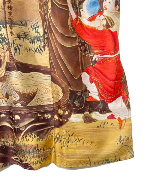 &ellecy（アンドエルシー）&ellecy (アンドエルシー) 総柄ノースリーブブラウス イエロー サイズ:SIZE Mの古着・服飾アイテム