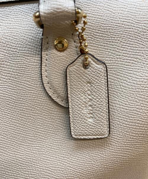 COACH（コーチ）COACH (コーチ) ローアンサッチェル 2wayバッグ ホワイトの古着・服飾アイテム