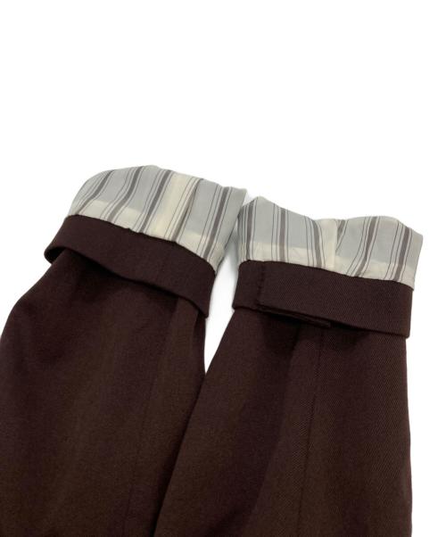 SLOBE IENA（スローブ イエナ）SLOBE IENA (スローブ イエナ) 金釦ダブルブレストブレザー ブラウン サイズ:sizeSの古着・服飾アイテム