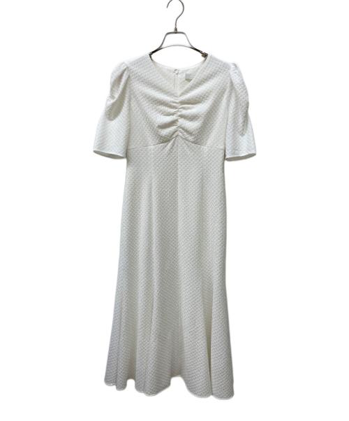 CELFORD（セルフォード）CELFORD (セルフォード) 24SS ストレッチマーメイドワンピース ホワイト サイズ:SIZE38の古着・服飾アイテム