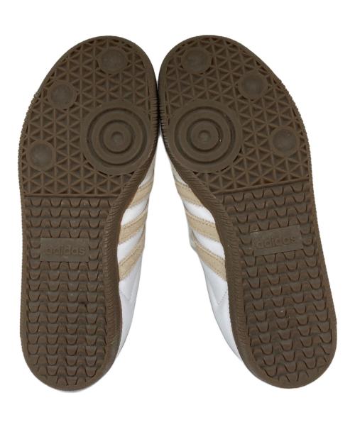 adidas（アディダス）adidas (アディダス) SAMBA OG ホワイト×ベージュ サイズ:22.5の古着・服飾アイテム