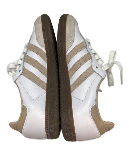 adidas（アディダス）adidas (アディダス) SAMBA OG ホワイト×ベージュ サイズ:22.5の古着・服飾アイテム
