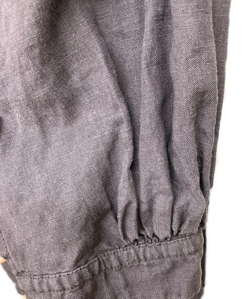 nest Robe（ネストローブ）nest Robe (ネストローブ) リネンブロッキング2wayワンピース チャコールグレー サイズ:SIZE FREEの古着・服飾アイテム