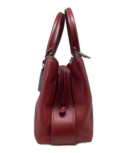 COACH（コーチ）COACH (コーチ) ブルックリンキャリーオール レッドの古着・服飾アイテム