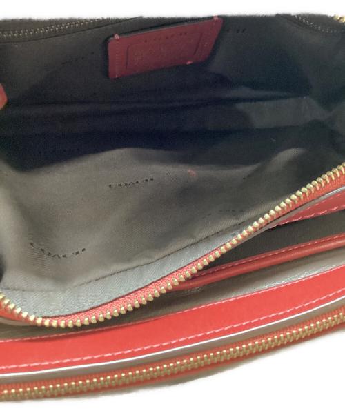 COACH（コーチ）COACH (コーチ) ブルックリンキャリーオール レッドの古着・服飾アイテム