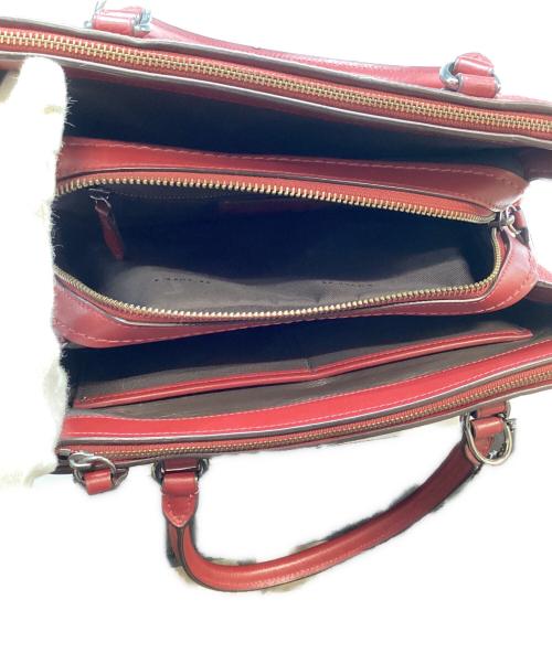 COACH（コーチ）COACH (コーチ) ブルックリンキャリーオール レッドの古着・服飾アイテム