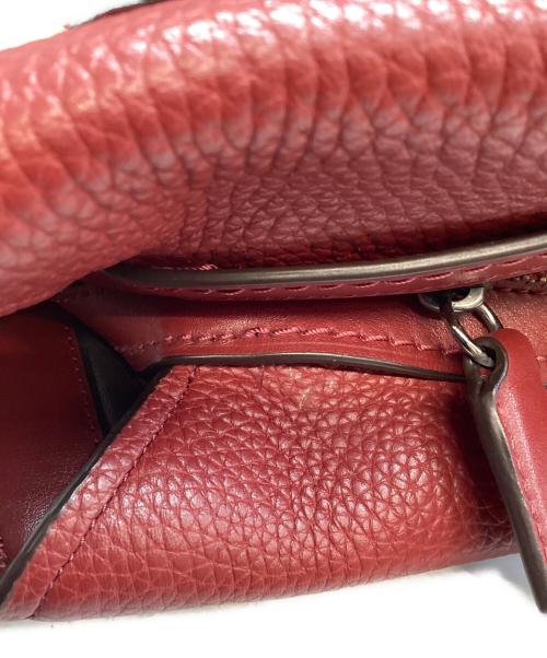 COACH（コーチ）COACH (コーチ) ブルックリンキャリーオール レッドの古着・服飾アイテム