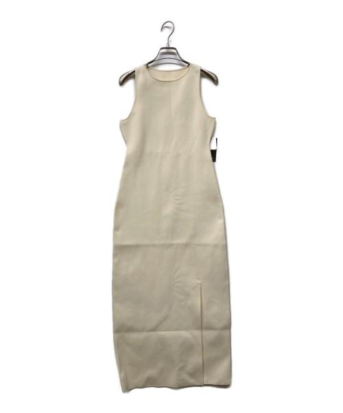 anuans（アニュアンス）anuans (アニュアンス) ハイゲージニットフィットワンピース アイボリー サイズ:SIZE S 未使用品の古着・服飾アイテム