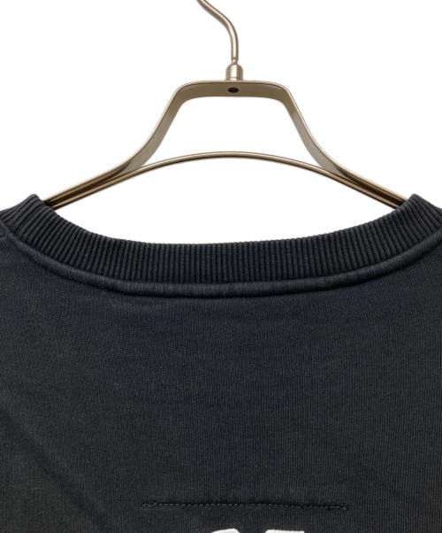 GIVENCHY（ジバンシィ）GIVENCHY (ジバンシィ) Embroidered-Slogan Cotton Sweatshirt ブラック サイズ:SIZEMの古着・服飾アイテム