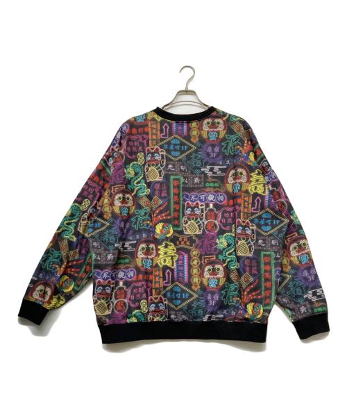 &ellecy（アンドエルシー）&ellecy (アンドエルシー) ネオンプルオーバースウェット ブラック サイズ:sizeMの古着・服飾アイテム