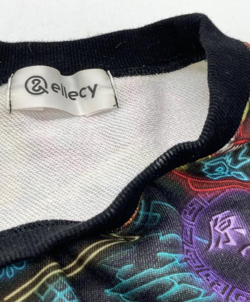 &ellecy（アンドエルシー）&ellecy (アンドエルシー) ネオンプルオーバースウェット ブラック サイズ:sizeMの古着・服飾アイテム