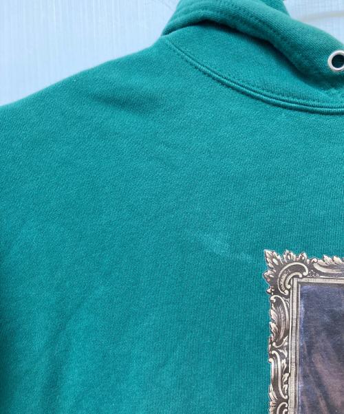 &ellecy（アンドエルシー）&ELLECY (アンドエルシー) 23AW 猫貴族パーカー グリーン サイズ:Mの古着・服飾アイテム
