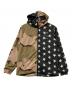 F.C.R.B.（エフシーレアルブリストル）の古着「SEPARATE PRACTICE JACKET(セパレート プラクティス ジャケット)」｜ベージュ×ブラック