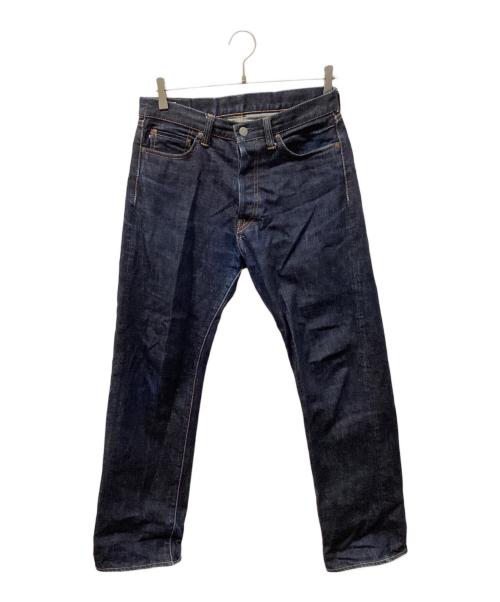 MOMOTARO JEANS（桃太郎ジーンズ）MOMOTARO JEANS (桃太郎ジーンズ) 出陣クラシックミドルストレートデニムパンツ インディゴ サイズ:30の古着・服飾アイテム