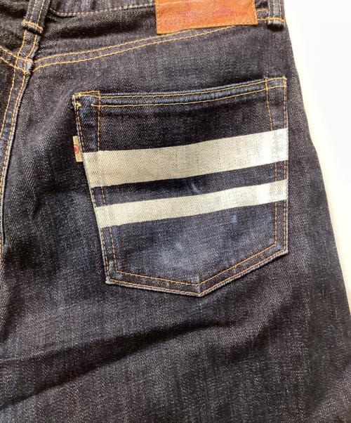 MOMOTARO JEANS（桃太郎ジーンズ）MOMOTARO JEANS (桃太郎ジーンズ) 出陣クラシックミドルストレートデニムパンツ インディゴ サイズ:30の古着・服飾アイテム