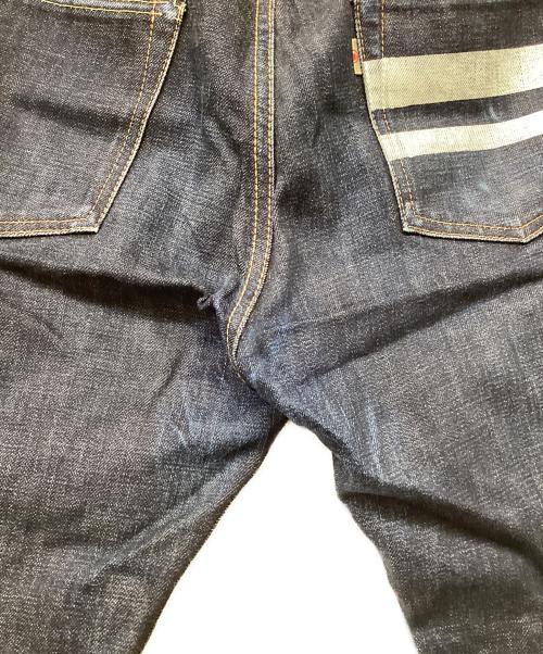 MOMOTARO JEANS（桃太郎ジーンズ）MOMOTARO JEANS (桃太郎ジーンズ) 出陣クラシックミドルストレートデニムパンツ インディゴ サイズ:30の古着・服飾アイテム