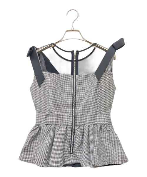 sheller（シェリエ）sheller (シェリエ) ノースリーブブラウス グレー サイズ:SIZE Freeの古着・服飾アイテム