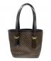 CELINE (セリーヌ) マカダムトートバッグ ブラウン×ブラック：40000円