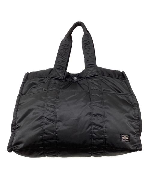 HEAD PORTER（ヘッドポーター）HEAD PORTER (ヘッドポーター) TANKER ORIGINAL TOTE BAG ブラックの古着・服飾アイテム