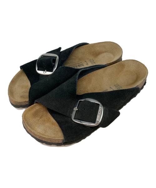 BIRKENSTOCK（ビルケンシュトック）BIRKENSTOCK (ビルケンシュトック) BEAUTY&YOUTH (ビューティーアンドユース) Arosa Big Buckle サンダル ブラック サイズ:26㎝の古着・服飾アイテム