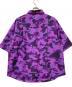 &ellecy (アンドエルシー) カモフラシャツ パープル サイズ:SIZEM：4000円