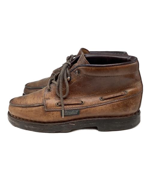 PARABOOT（パラブーツ）PARABOOT (パラブーツ) レースアップブーツ ブラウン サイズ:6 1/2 Kの古着・服飾アイテム