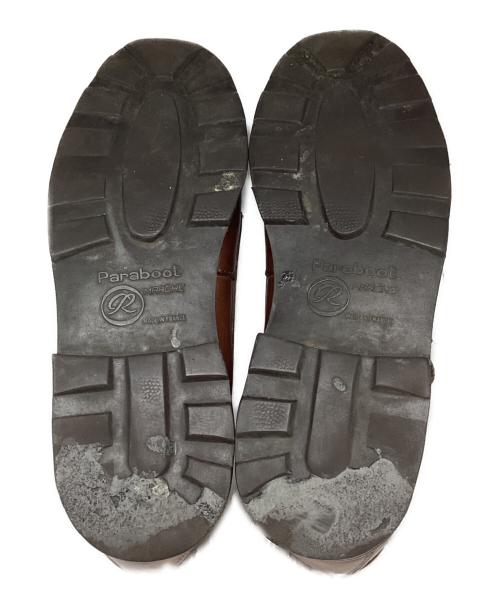 PARABOOT（パラブーツ）PARABOOT (パラブーツ) レースアップブーツ ブラウン サイズ:6 1/2 Kの古着・服飾アイテム