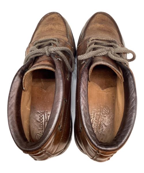 PARABOOT（パラブーツ）PARABOOT (パラブーツ) レースアップブーツ ブラウン サイズ:6 1/2 Kの古着・服飾アイテム