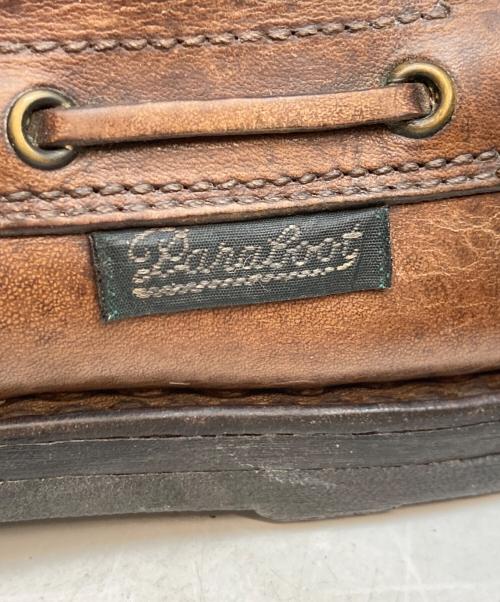 PARABOOT（パラブーツ）PARABOOT (パラブーツ) レースアップブーツ ブラウン サイズ:6 1/2 Kの古着・服飾アイテム