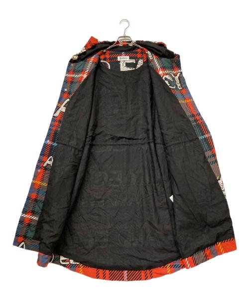 &ellecy（アンドエルシー）&ELLECY (アンドエルシー) 猫ロゴフーデッドコート マルチカラー サイズ:SIZEMの古着・服飾アイテム
