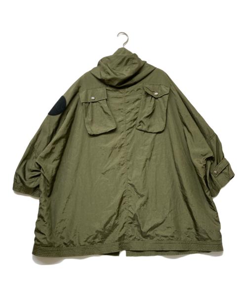 DIESEL（ディーゼル）DIESEL (ディーゼル) ナイロンフーデッドミリタリージャケット オリーブ サイズ:ｓｉｚｅＸＸＳの古着・服飾アイテム