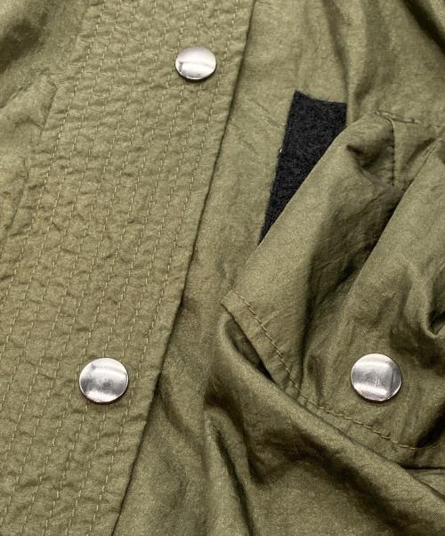 DIESEL（ディーゼル）DIESEL (ディーゼル) ナイロンフーデッドミリタリージャケット オリーブ サイズ:ｓｉｚｅＸＸＳの古着・服飾アイテム