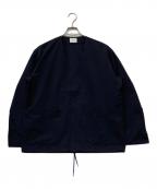 BEAMS Lightsビームスライト）の古着「COOL DOTS(R) カーディガン」｜ネイビー