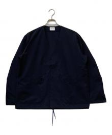 BEAMS Lights（ビームスライト）の古着「COOL DOTS(R) カーディガン」｜ネイビー