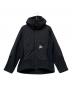 and wander（アンドワンダー）の古着「Top Fleece Jacket/トップフリースジャケット」｜ブラック