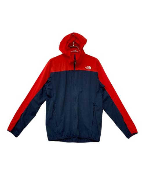THE NORTH FACE（ザ ノース フェイス）THE NORTH FACE (ザ ノース フェイス) スワローテイルベントフーディー レッド×ネイビー サイズ:sizeSの古着・服飾アイテム