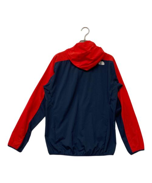 THE NORTH FACE（ザ ノース フェイス）THE NORTH FACE (ザ ノース フェイス) スワローテイルベントフーディー レッド×ネイビー サイズ:sizeSの古着・服飾アイテム